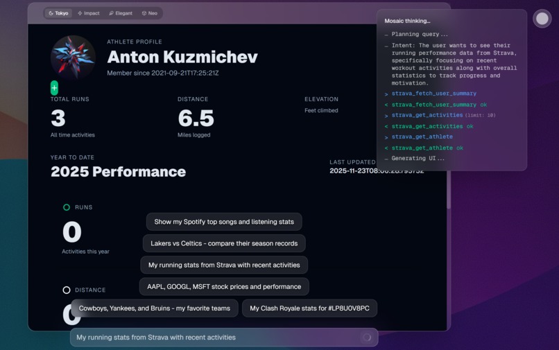 Mosaic – screenshot 2