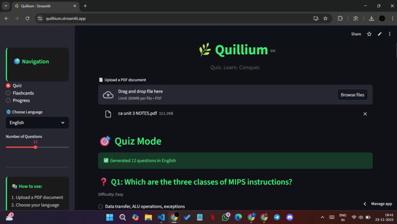 Quillium – screenshot 1