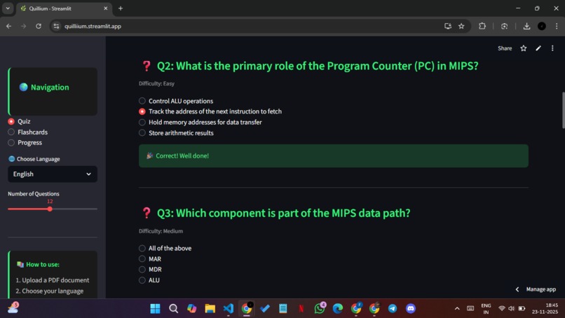 Quillium – screenshot 2