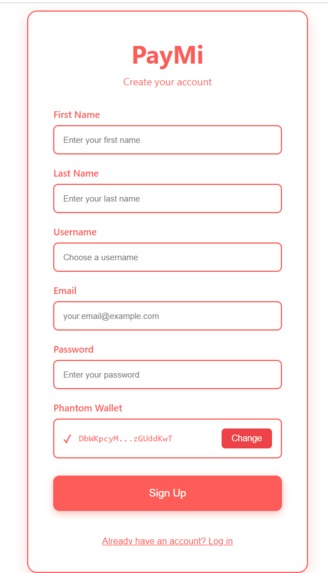 PayMi – screenshot 1