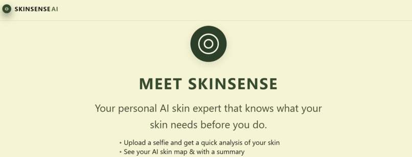 SkinSense AI – screenshot 1