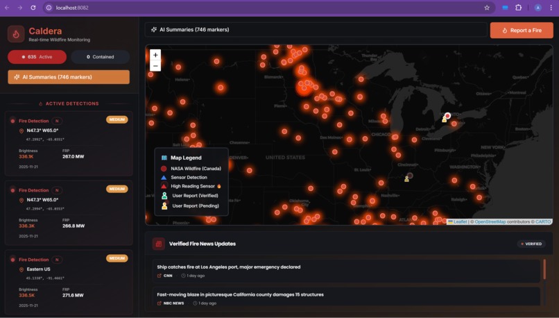 Caldera – screenshot 1
