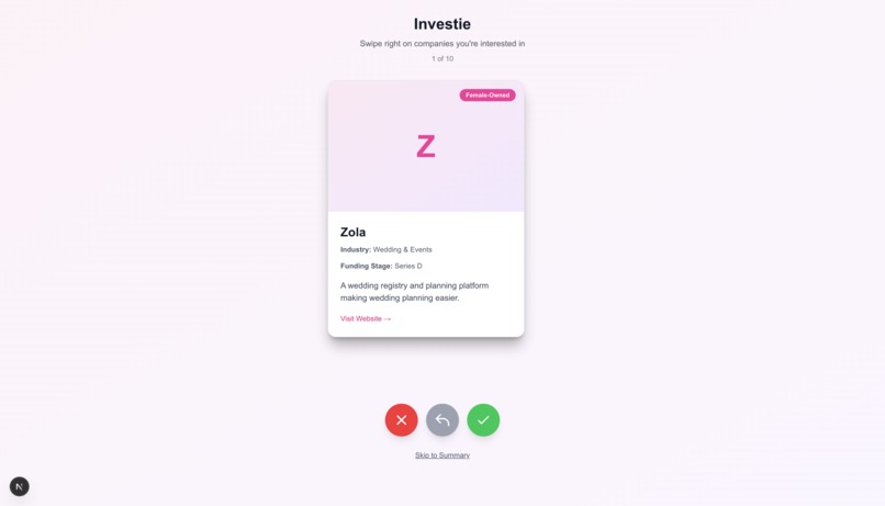 Investie – screenshot 2