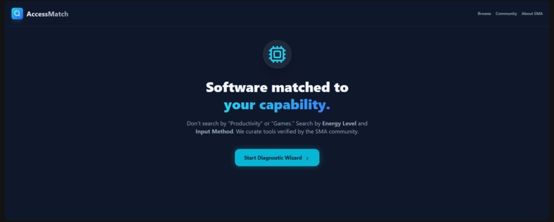 AccessMatch – screenshot 1