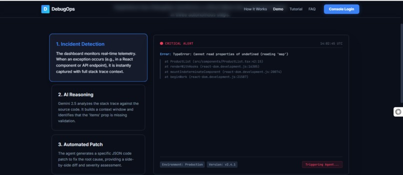 DebugOps Agent – screenshot 2