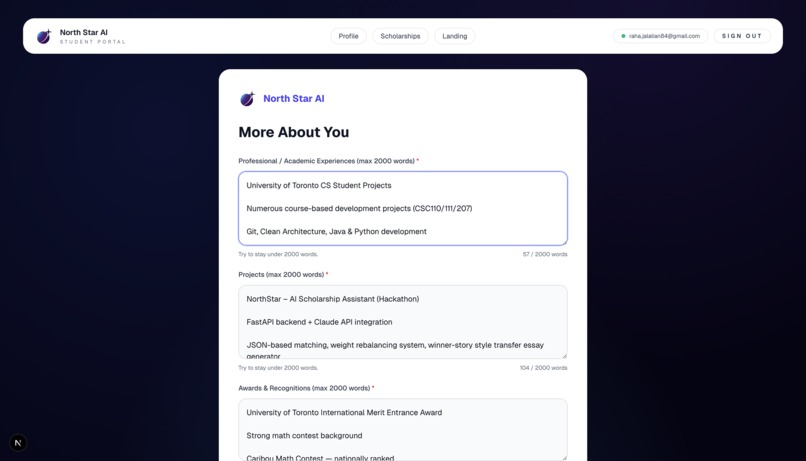 NorthStar AI – screenshot 2