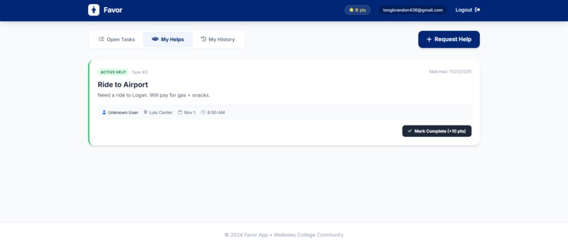 Favorable – screenshot 2