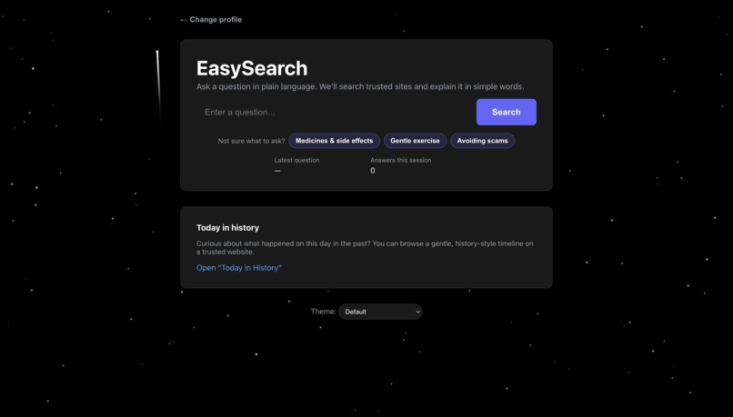 EasySearch and FocusBoard – screenshot 2