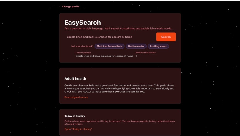 EasySearch and FocusBoard – screenshot 3