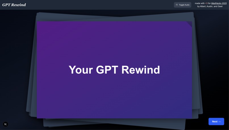 GPT Rewind – screenshot 2