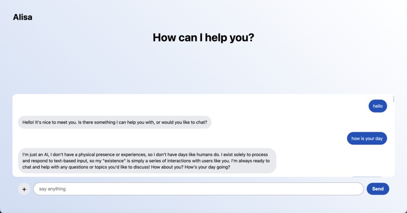 AIisa – screenshot 1