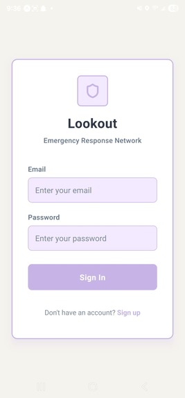 Lookout – Community-Powered Emergency Safety App – screenshot 3
