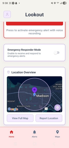 Lookout – Community-Powered Emergency Safety App – screenshot 4