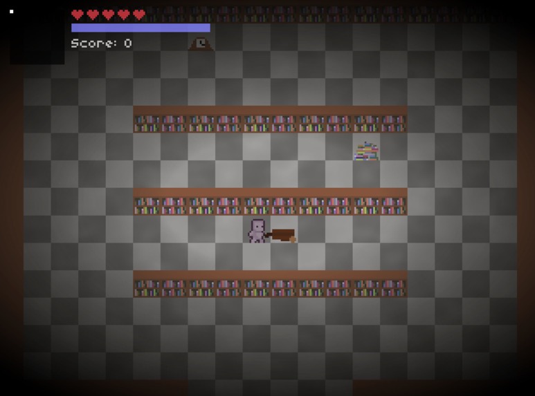 Journey to the Center of the Library – screenshot 1