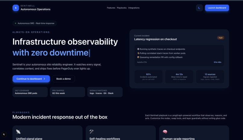 Sentinel – screenshot 1