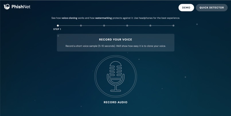 PhishNet – screenshot 1
