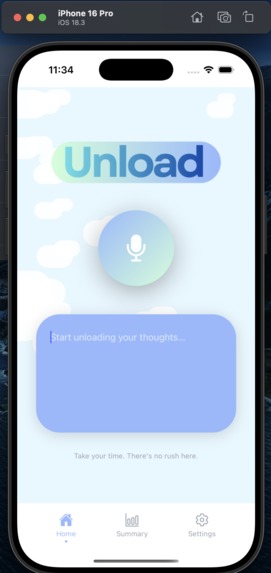 Unload – screenshot 1