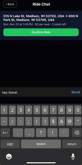 Rydr – screenshot 5