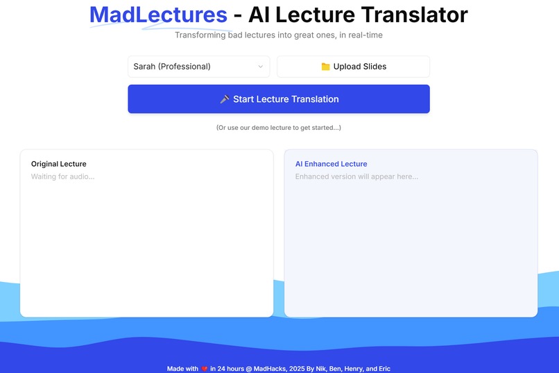 MadLectures – screenshot 1