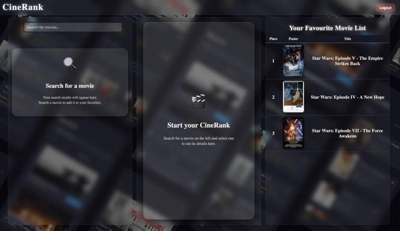 CineRank – screenshot 2