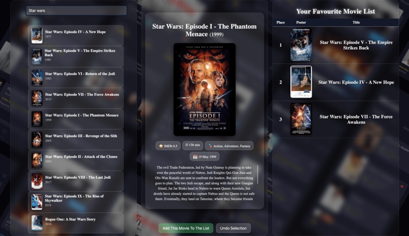 CineRank – screenshot 3