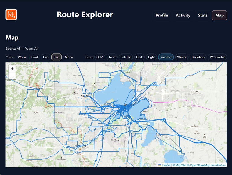 Strava Route Xplore – screenshot 1