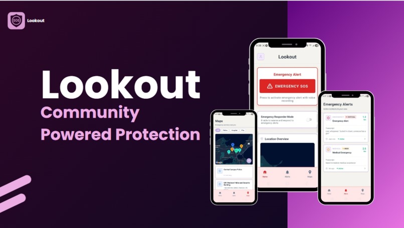 Lookout – Community-Powered Emergency Safety App – screenshot 1