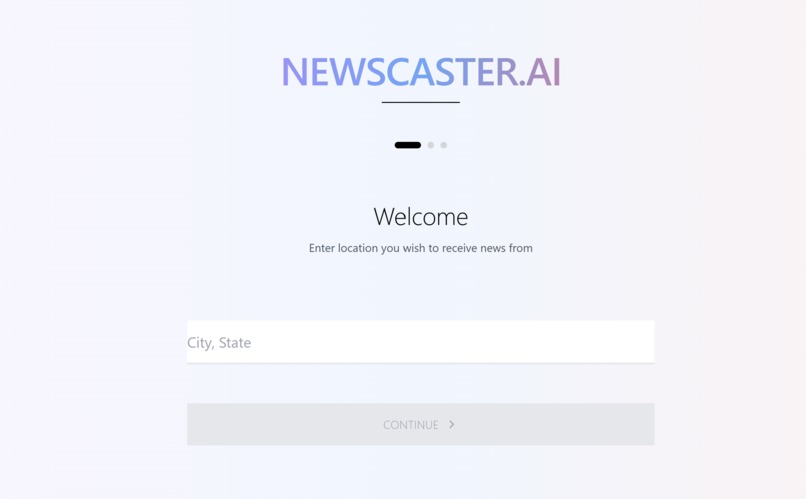 NewsCaster.AI – screenshot 1