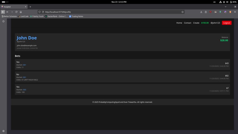HoopBets – screenshot 4
