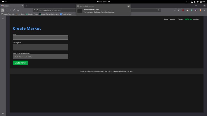 HoopBets – screenshot 5