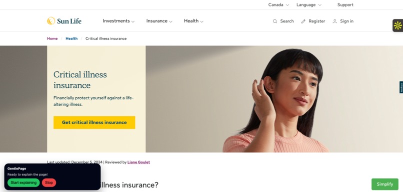 GentlePage – screenshot 2