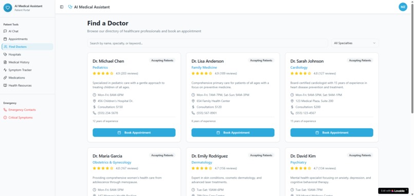 AI Medical Assistant  – screenshot 3