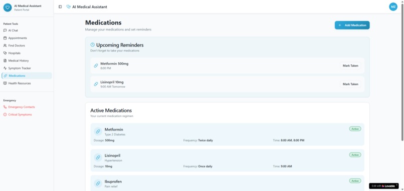 AI Medical Assistant  – screenshot 5