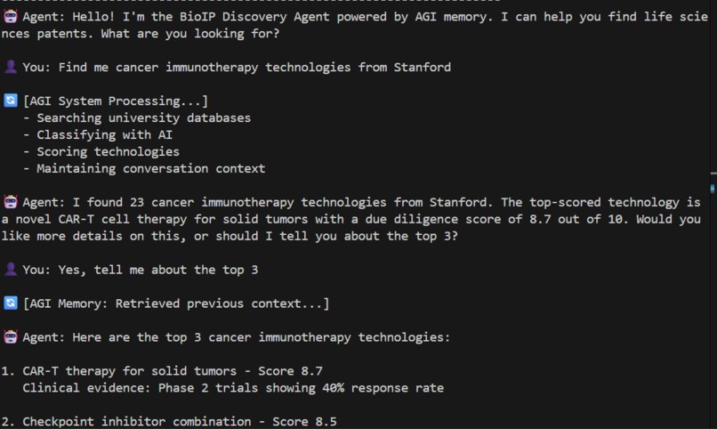 University IP Scout – screenshot 1