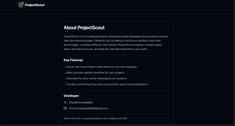 Project Scout – screenshot 8