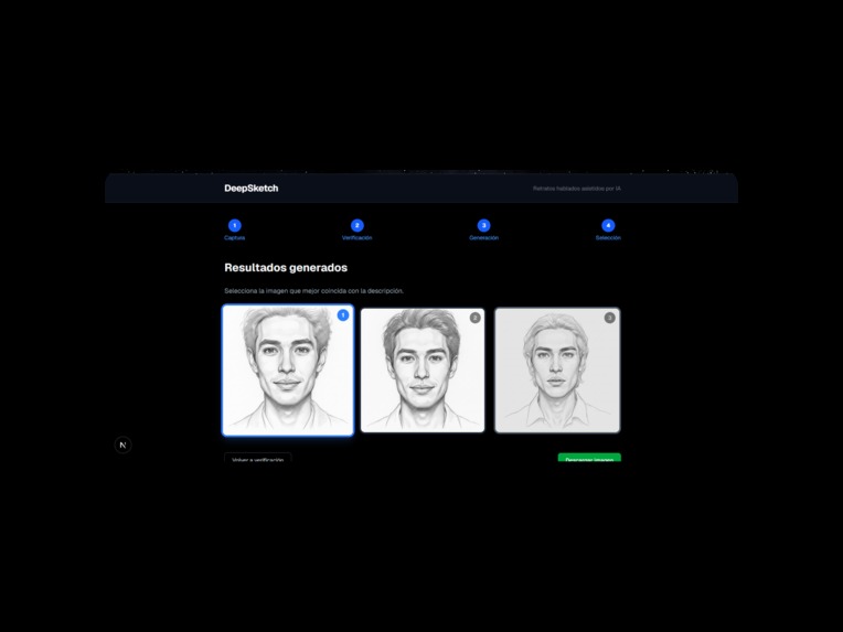 DeepSketch – screenshot 1
