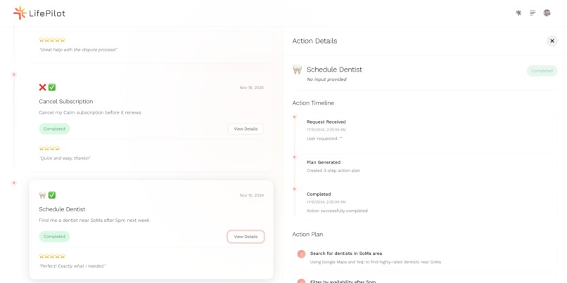 LifePilot – screenshot 3