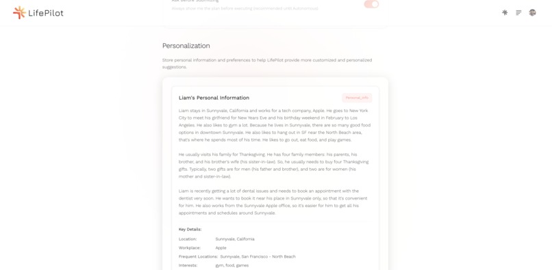 LifePilot – screenshot 4