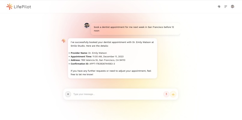 LifePilot – screenshot 1
