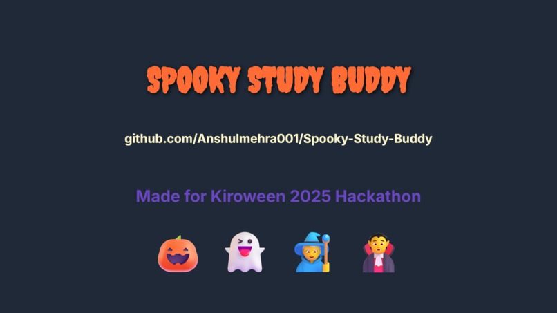 Spooky Study Buddy – screenshot 1