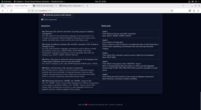 Smart Study Planner and Asignment Tracker – screenshot 4