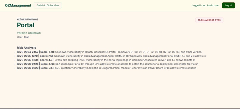 QZ Management – screenshot 4