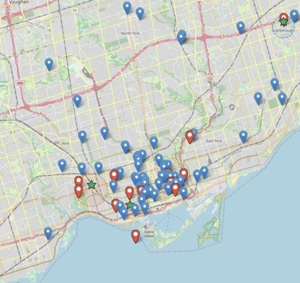 ShelterMap Toronto – screenshot 1