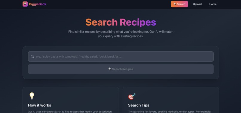 BiggieBack Foodies – screenshot 3