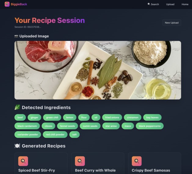 BiggieBack Foodies – screenshot 2