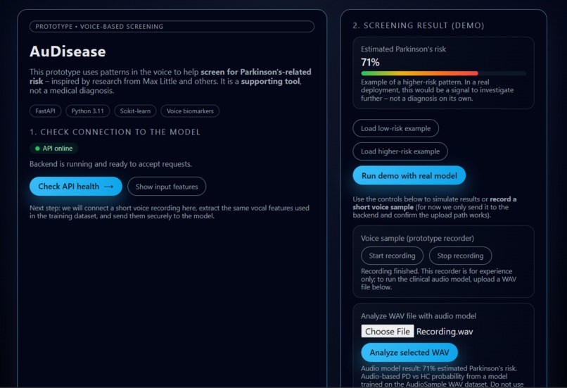 AuDisease – screenshot 1