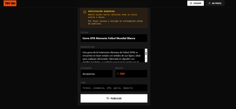 try-on – screenshot 2