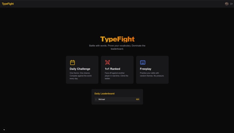 TypeFight – screenshot 1