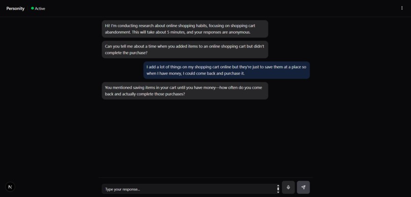 Personity – screenshot 4