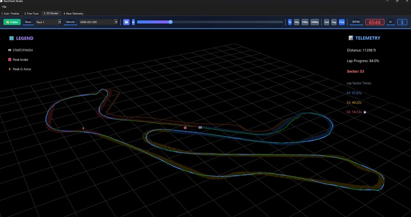 RaceTrack Studio – screenshot 3